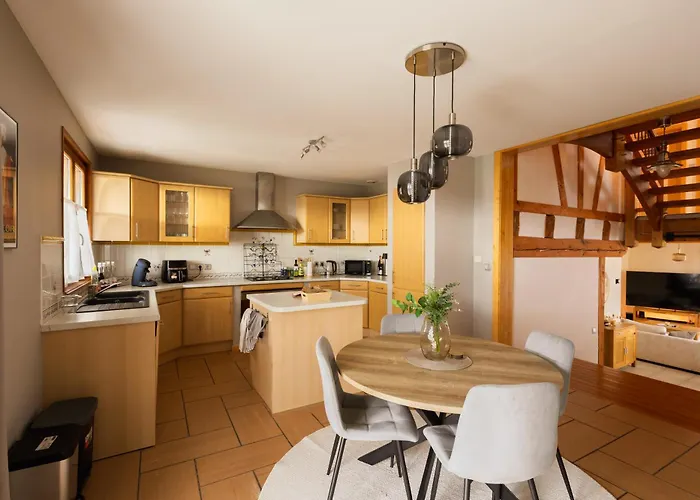 Apartment La Charpentiere - Familial - Parking Gratuit - Cosy - Commerces A Proximite Riquewihr